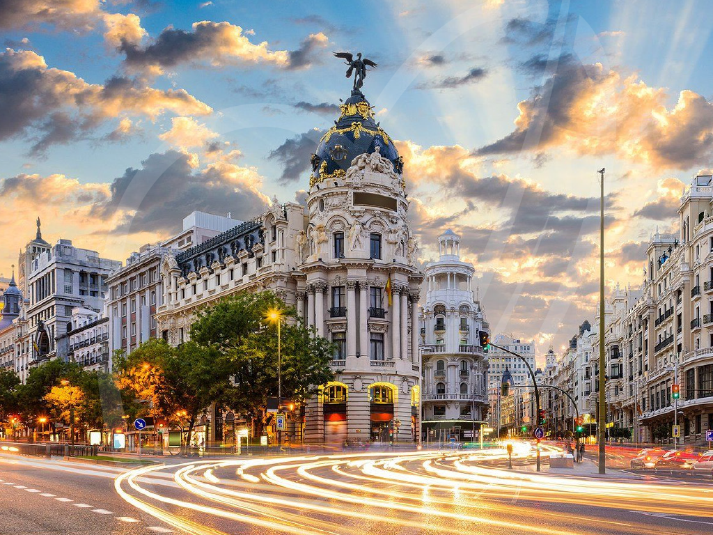 Madrid cityscape